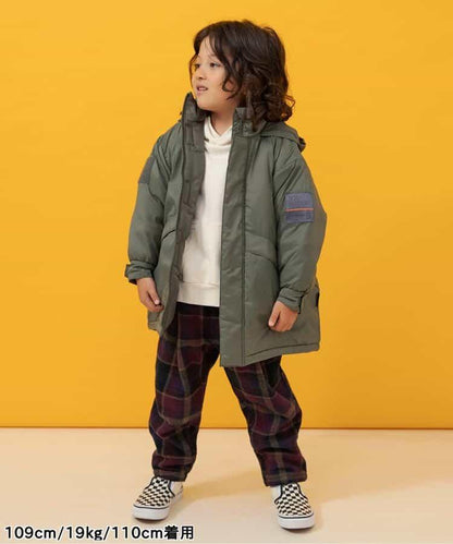 加絨保暖寬鬆打褶長褲 10分丈