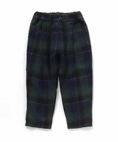 加絨保暖寬鬆打褶長褲 10分丈