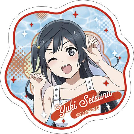 LoveLive!虹咲學園學園偶像同好會 透明貼紙／優木雪菜