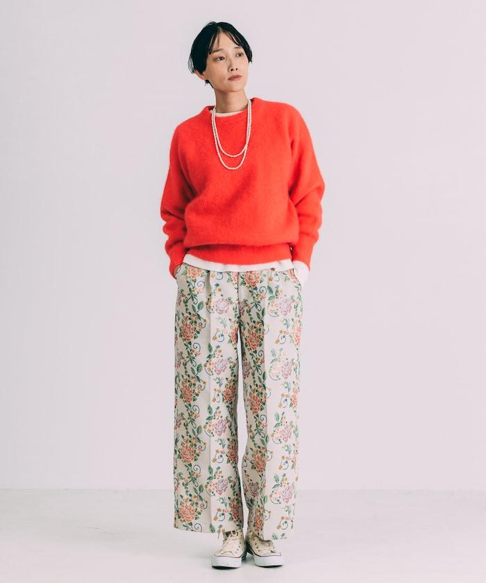 毛絨針織套頭衫