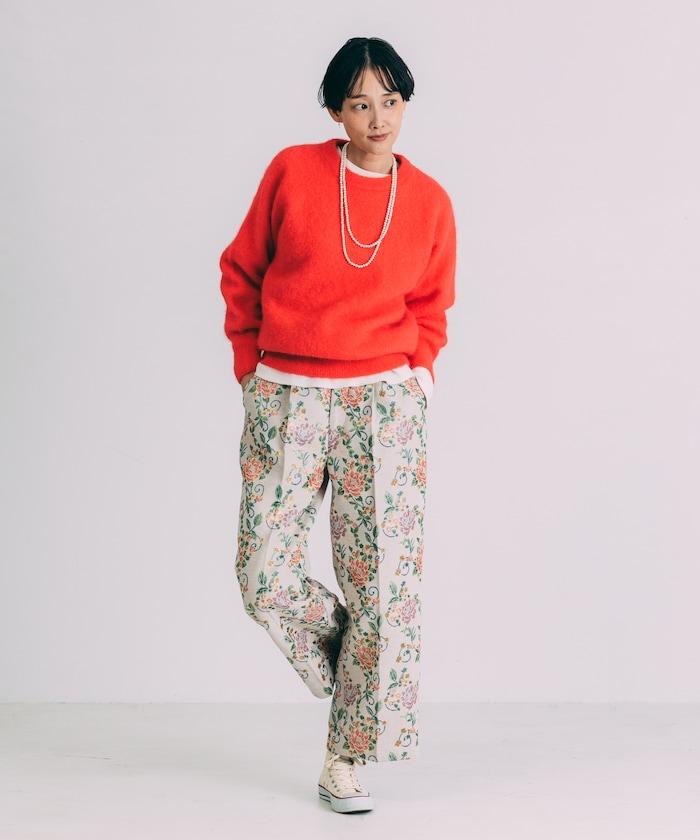 毛絨針織套頭衫