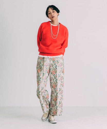 毛絨針織套頭衫