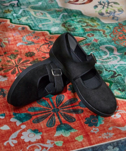 人造皮革瑪麗珍鞋 [23~28cm] / 帶扣鞋 【限量】