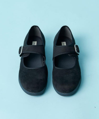 人造皮革瑪麗珍鞋 [23~28cm] / 帶扣鞋 【限量】