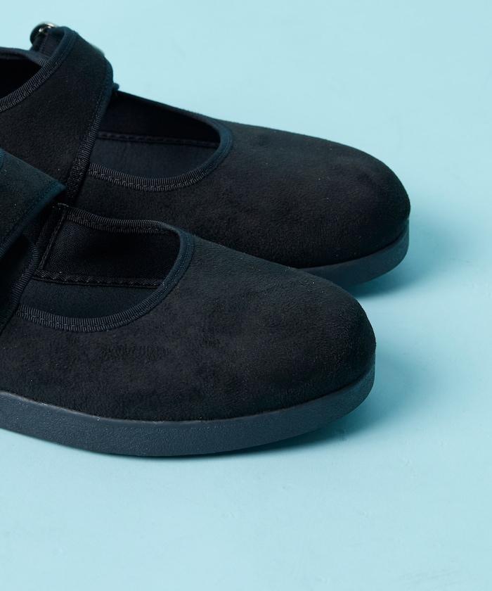 人造皮革瑪麗珍鞋 [23~28cm] / 帶扣鞋 【限量】