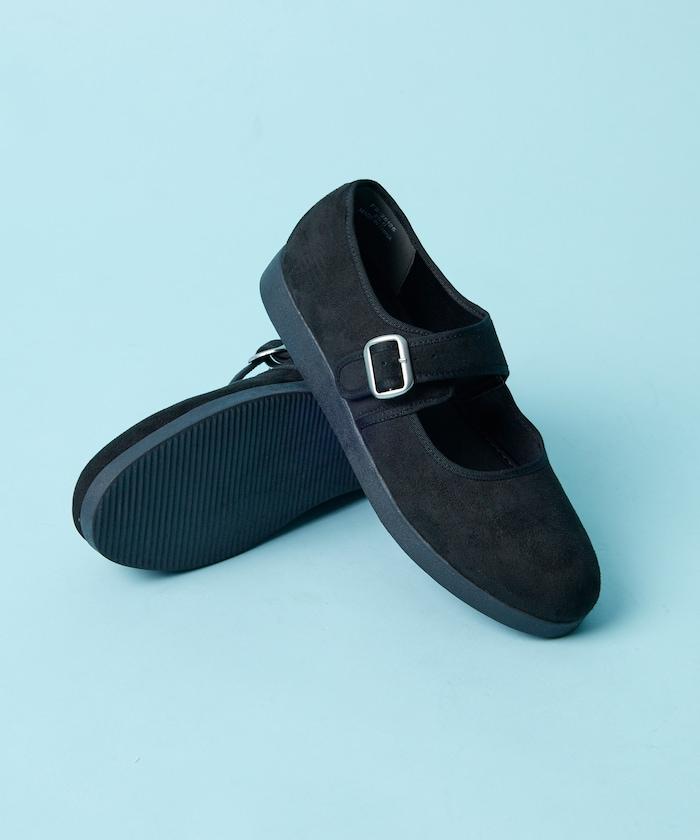 人造皮革瑪麗珍鞋 [23~28cm] / 帶扣鞋 【限量】