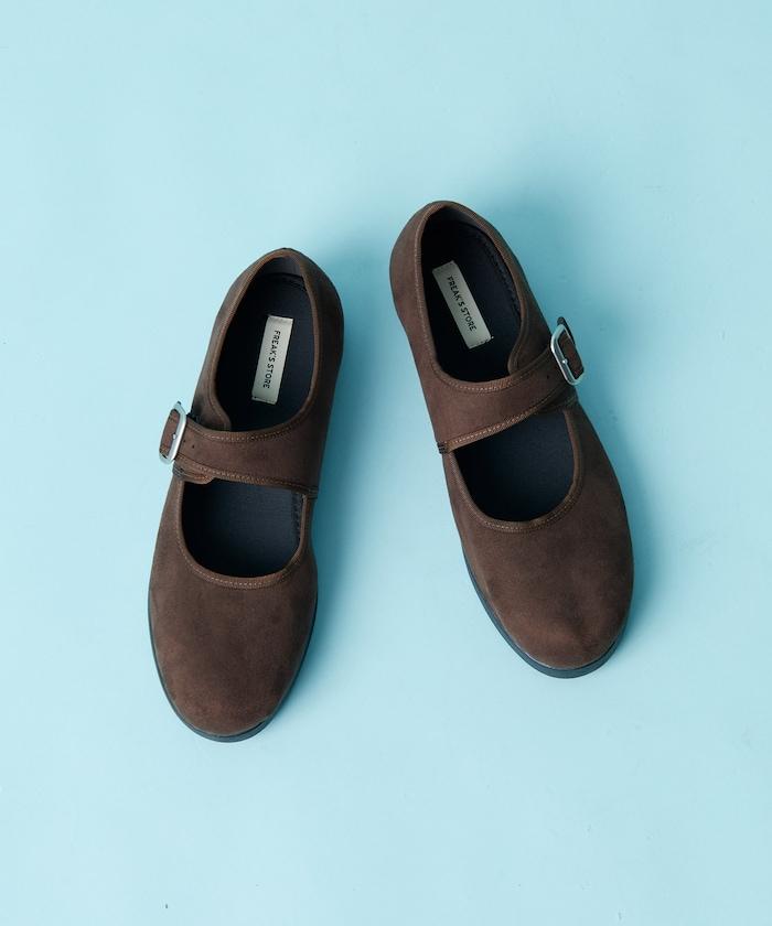 人造皮革瑪麗珍鞋 [23~28cm] / 帶扣鞋 【限量】