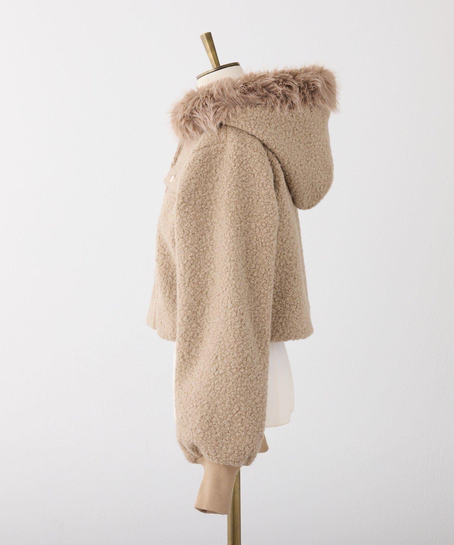 【Seemi.】仿皮草連帽衛衣