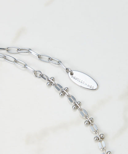 【PAPILLONNER/パピヨネ】裝飾鏈條項鍊