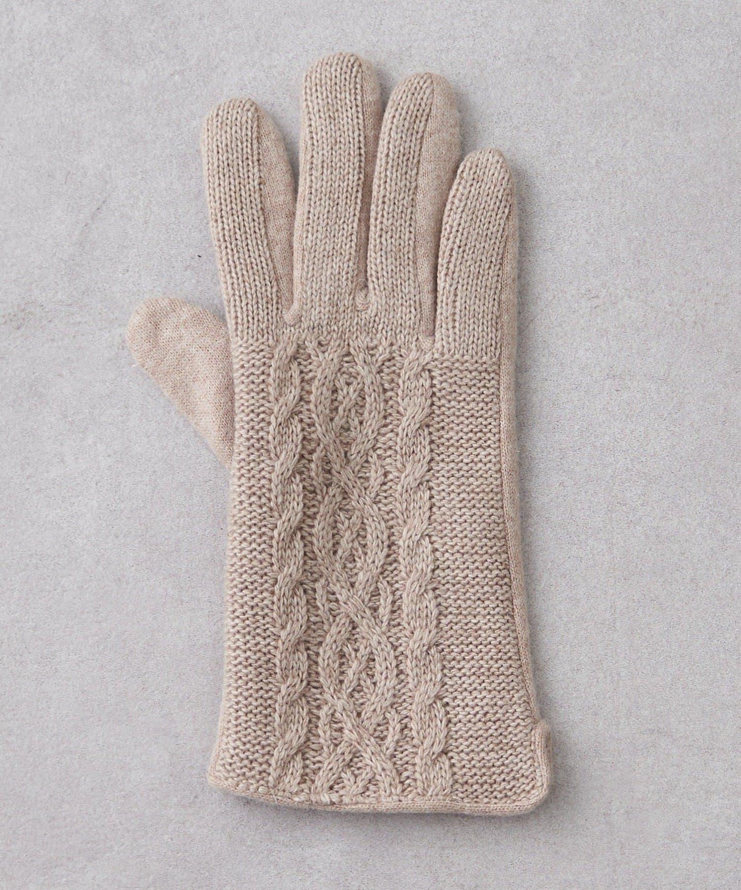 可觸屏/麻花編織手套