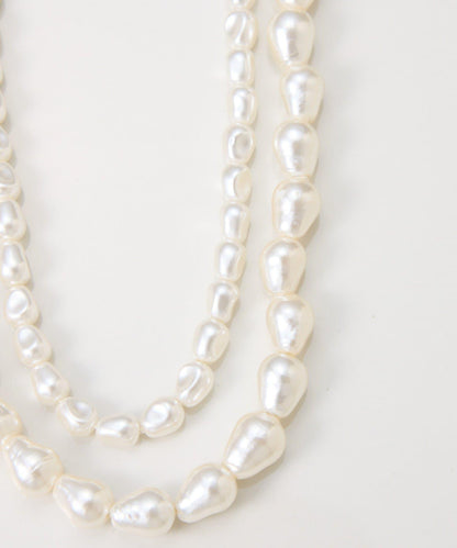 【PAPILLONNER/パピヨネ】2WAY珍珠鏈/禮服用