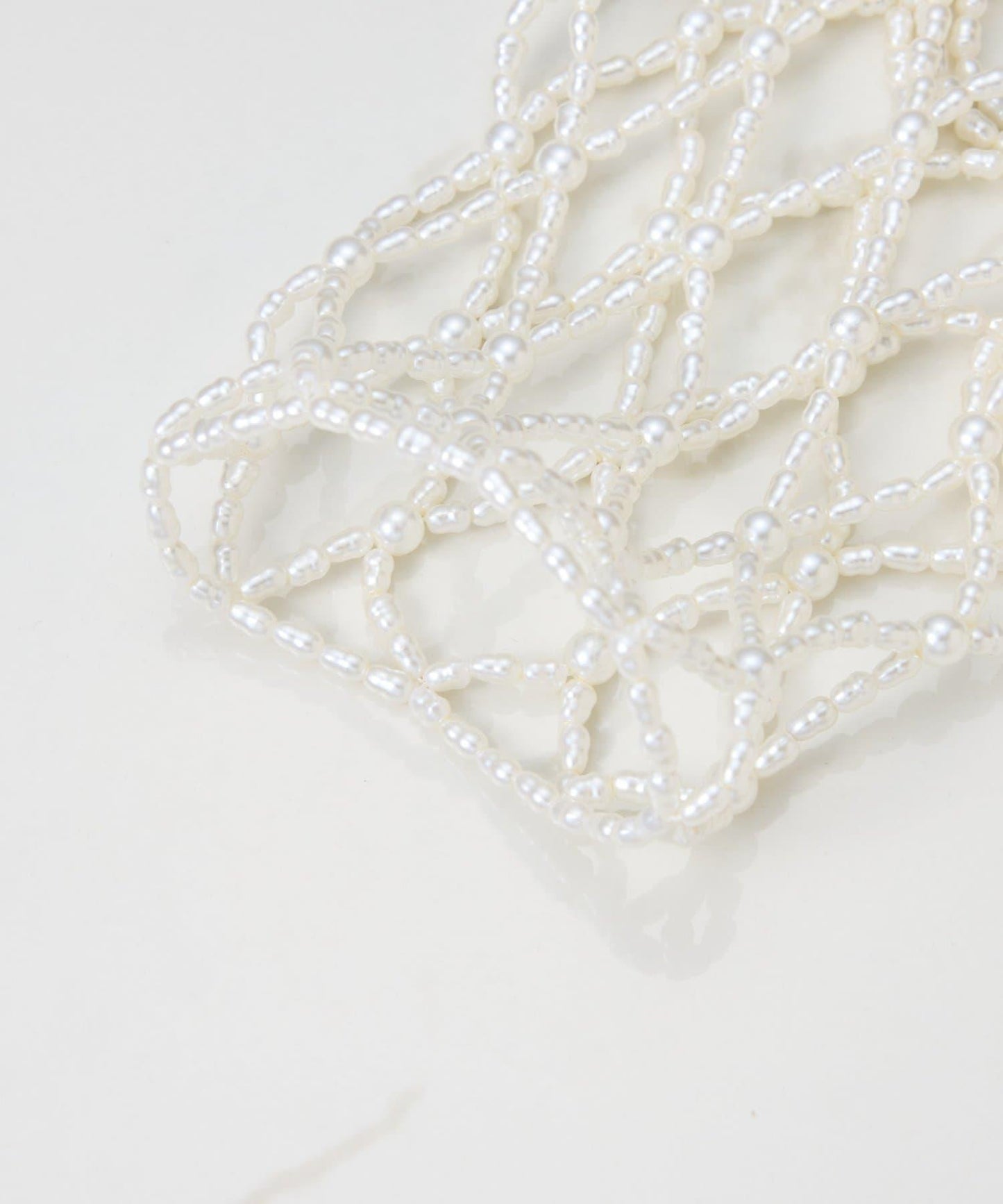 【PAPILLONNER/パピヨネ】珍珠裝飾袖子/半正式場合