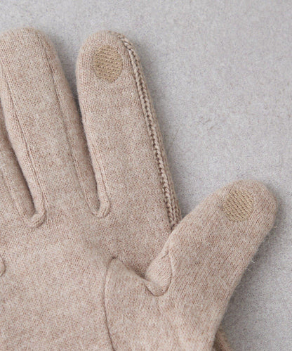 可觸屏/麻花編織手套