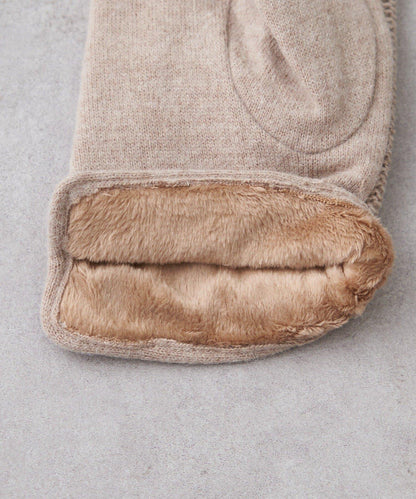 可觸屏/麻花編織手套