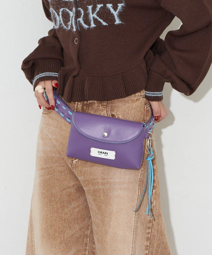 【GRAIN/グレイン】翻蓋腰包