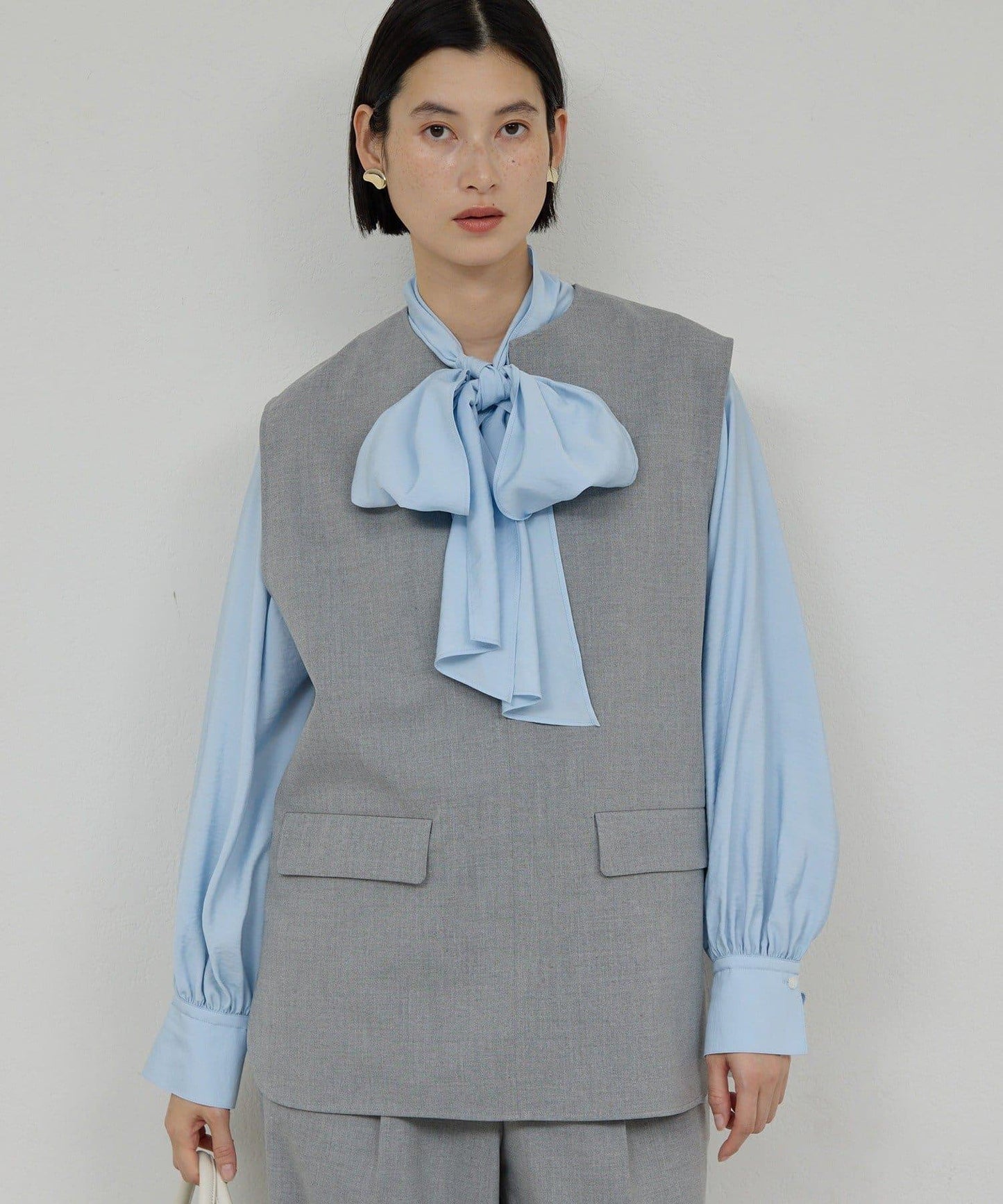 【近期開始】【百搭款】【可搭配套裝】翻領馬甲