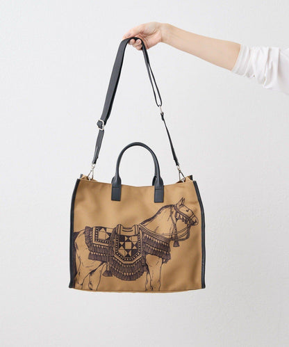 sampo×ear馬頭托特包《支持A4尺寸》