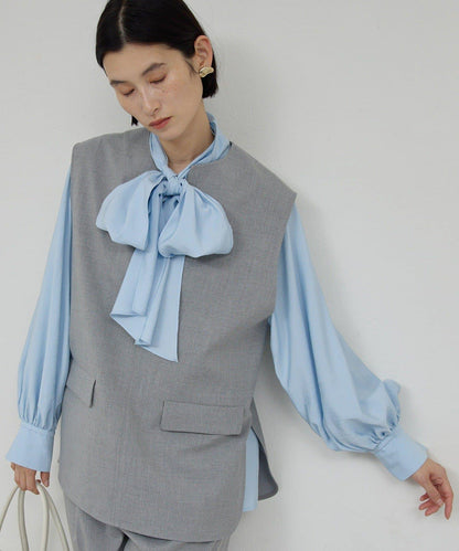 【近期開始】【百搭款】【可搭配套裝】翻領馬甲