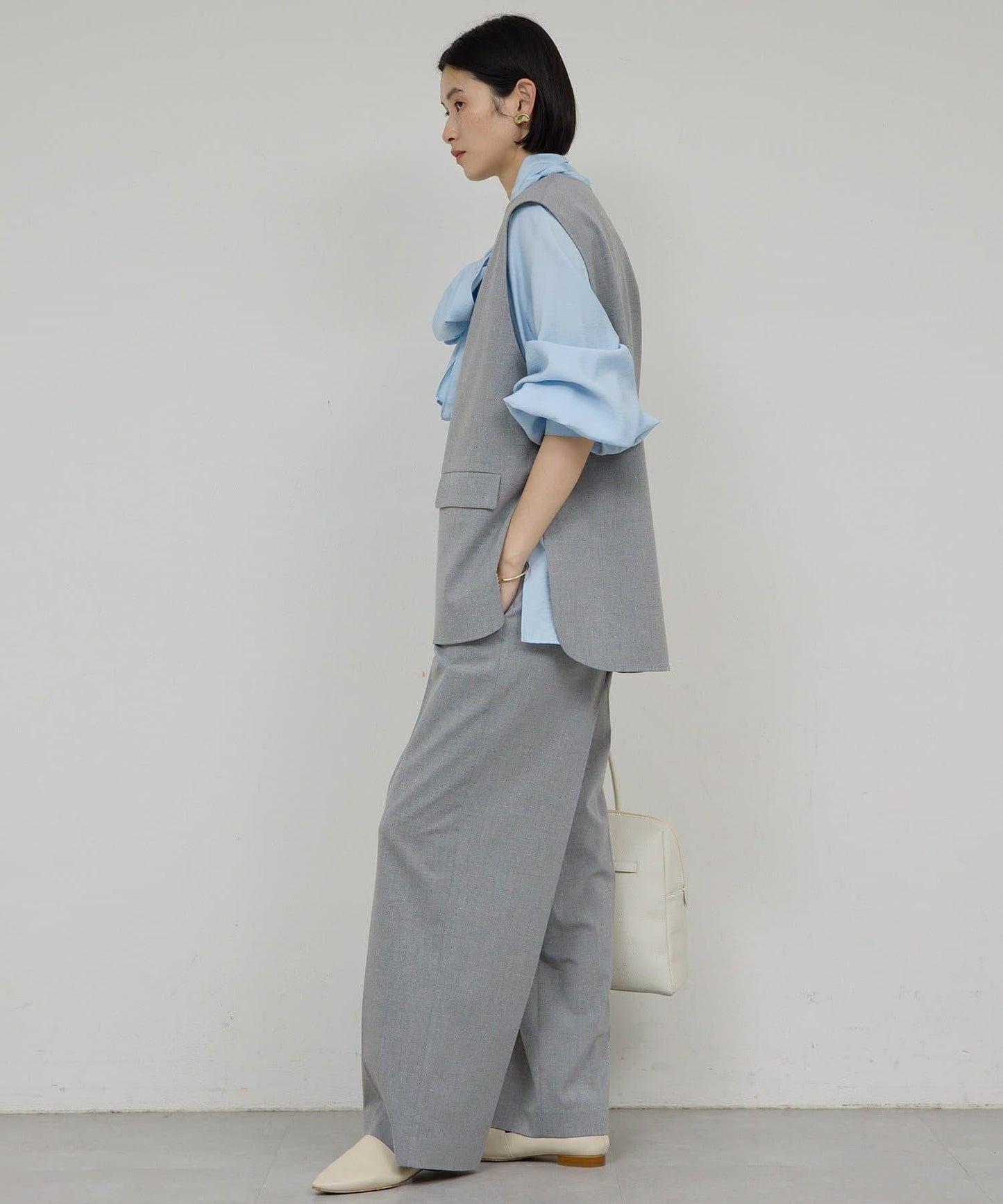 【近期開始】【百搭款】【可搭配套裝】翻領馬甲