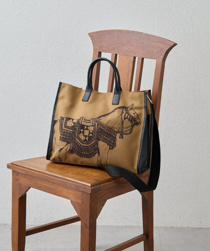 sampo×ear馬頭托特包《支持A4尺寸》