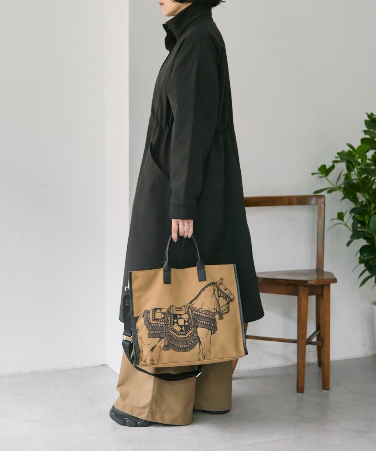 sampo×ear馬頭托特包《支持A4尺寸》