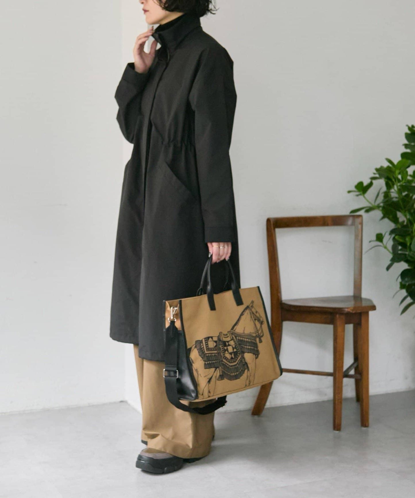 sampo×ear馬頭托特包《支持A4尺寸》