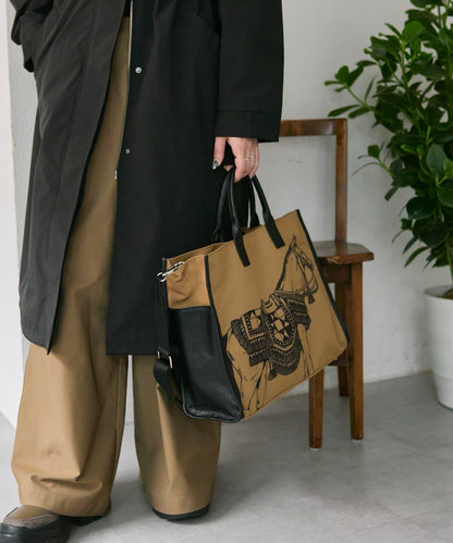 sampo×ear馬頭托特包《支持A4尺寸》