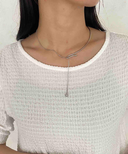 【heilly/ヘイリー】不對稱Y字項圈