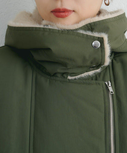 【パルクロ限定】K《AIR》I企劃2WAY拉鍊棉服夾克