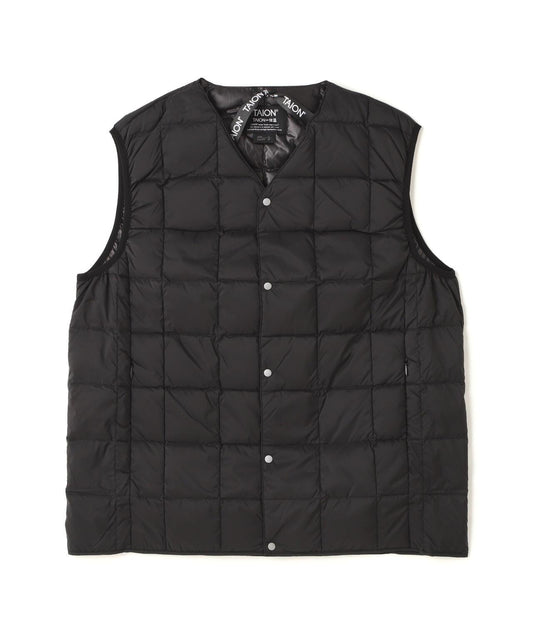 V NECK DOWN VEST 羽絨馬甲