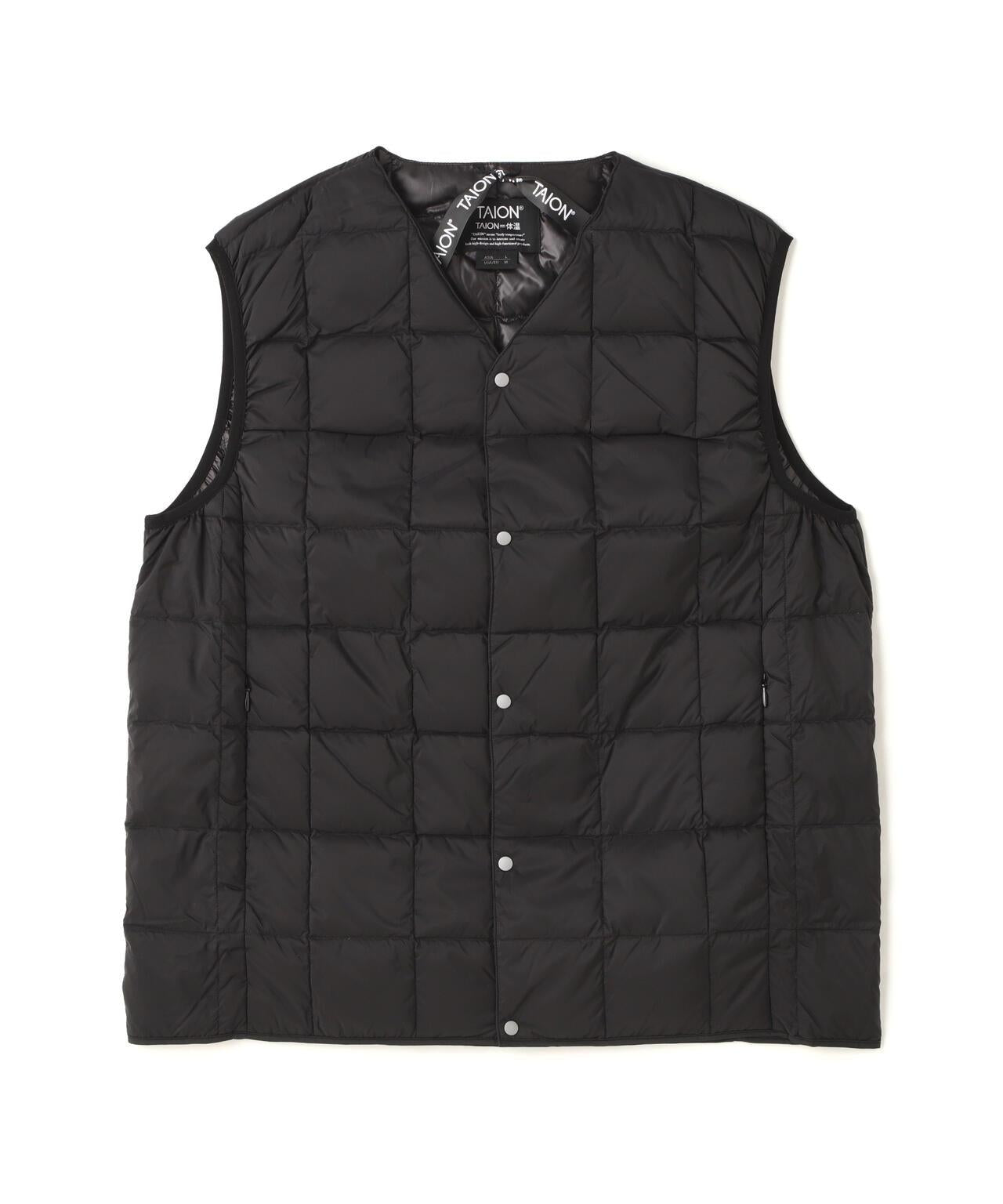 V NECK DOWN VEST 羽絨馬甲
