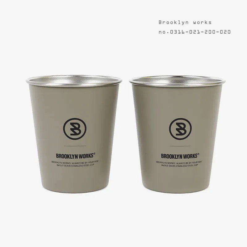 BROOKLYN WORKS CUP SINGLE 雙件套杯子