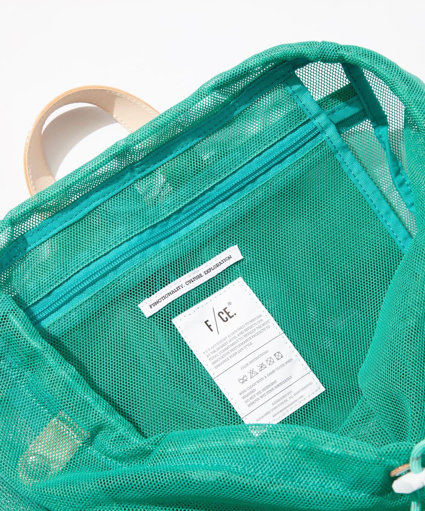 F/CE. MESH抽繩雙肩包