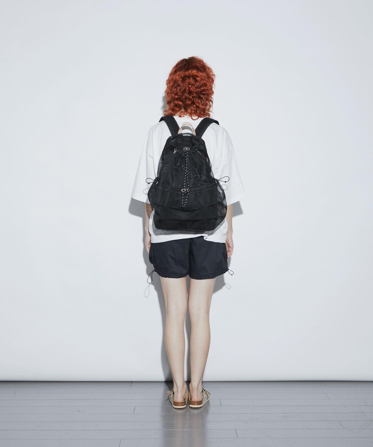 F/CE. MESH抽繩雙肩包