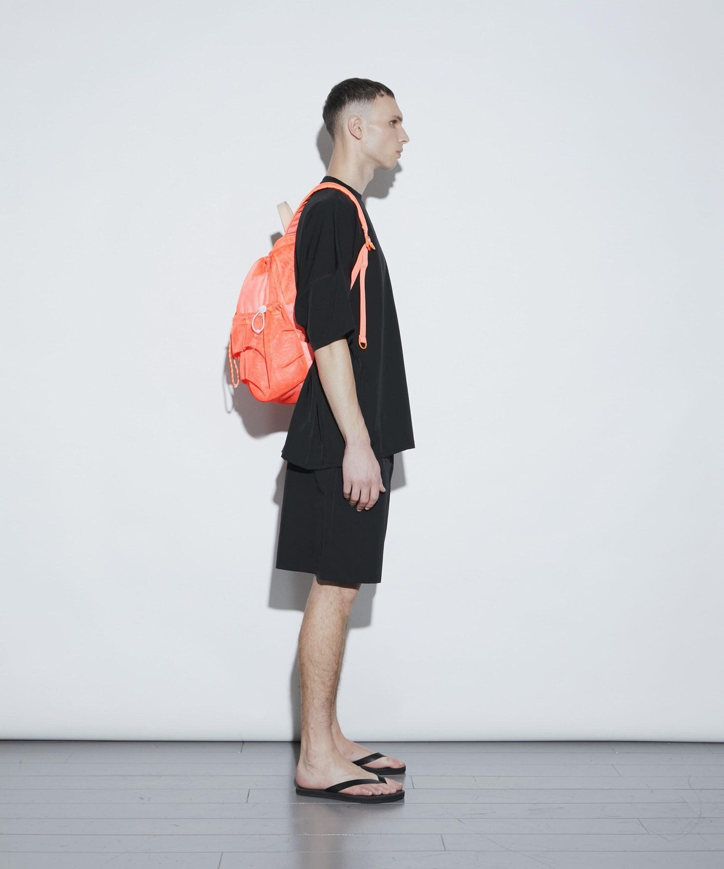 F/CE. MESH抽繩雙肩包