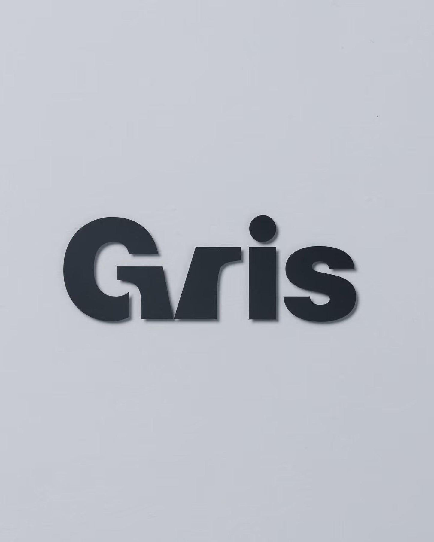 GRIS LOGOTYPE STICKER 英文字母標誌貼紙