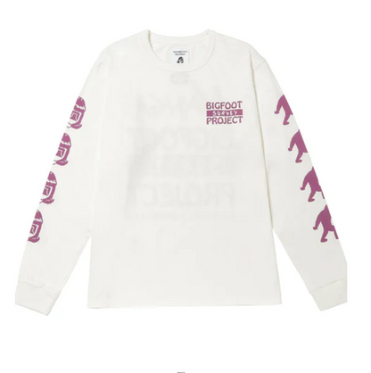 NANGA / NANGA × TACOMA FUJI RECORDS BIGFOOT SURVEY PROJECT LOGO 長袖T恤
