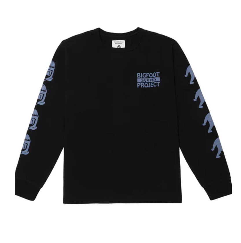 NANGA / NANGA × TACOMA FUJI RECORDS BIGFOOT SURVEY PROJECT LOGO 長袖T恤
