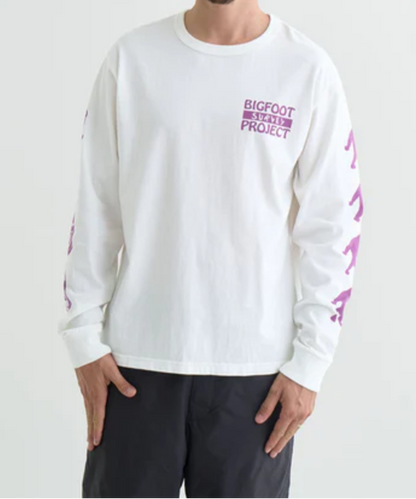 NANGA / NANGA × TACOMA FUJI RECORDS BIGFOOT SURVEY PROJECT LOGO 長袖T恤