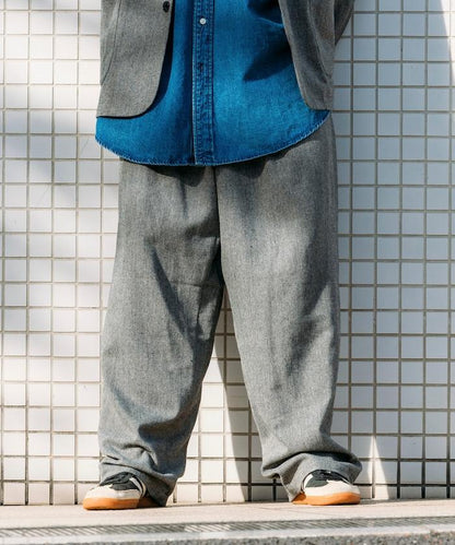 寬鬆版型 WOOLLY 西裝外套長褲套裝 修身西裝外套