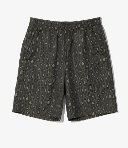 Needles / Basketball Short - PE/C Jacquard Cloth 運動風提花面料休閒短褲
