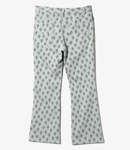 Needles Boot-Cut Jean Poly Jacquard 靴型牛仔褲