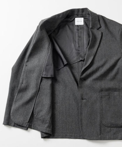 寬鬆版型 WOOLLY 西裝外套長褲套裝 修身西裝外套