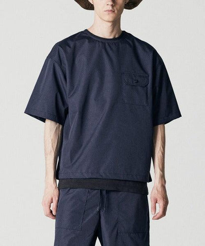 TAION UNISEX 無羽絨軍旅風半袖T恤