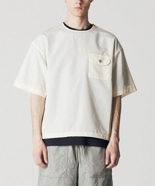 TAION UNISEX 無羽絨軍旅風半袖T恤