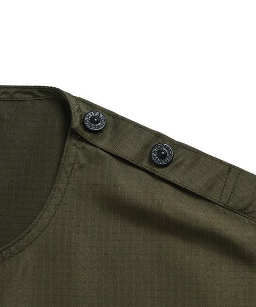 TAION UNISEX 無羽絨軍旅風半袖T恤