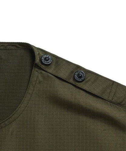 TAION UNISEX 無羽絨軍旅風半袖T恤