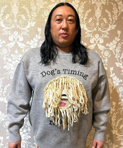 ロルフ君 前幅設計 圓領針織衫【クリエイターズ・ファイル】