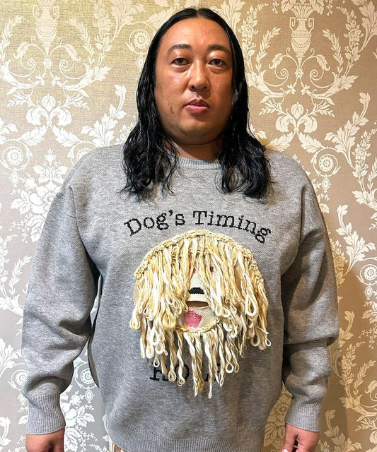 ロルフ君 前幅設計 圓領針織衫【クリエイターズ・ファイル】