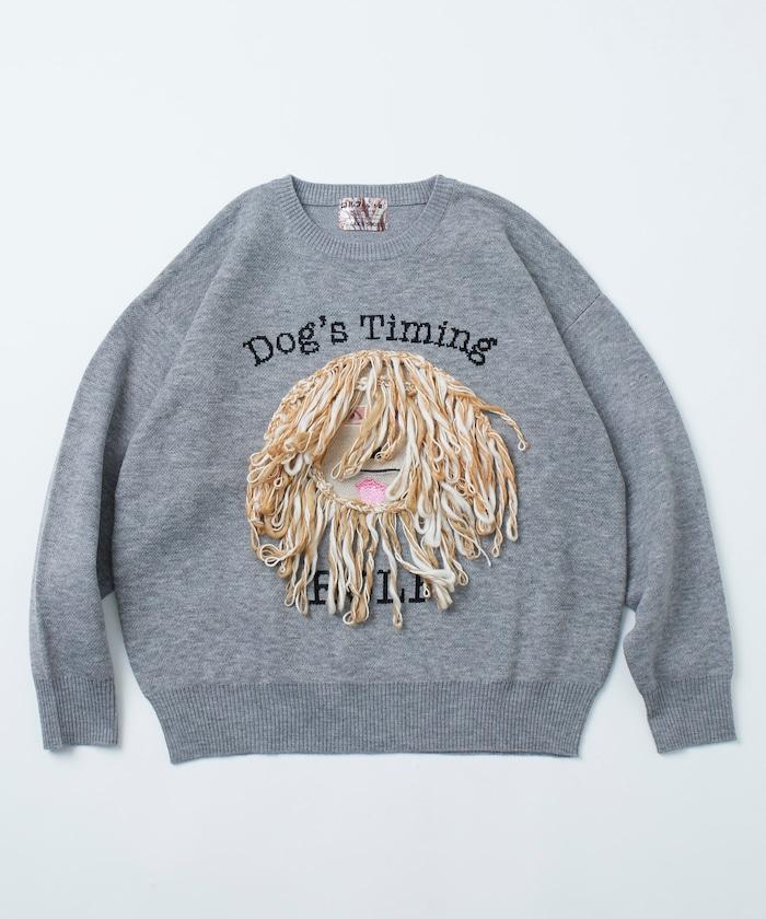 ロルフ君 前幅設計 圓領針織衫【クリエイターズ・ファイル】